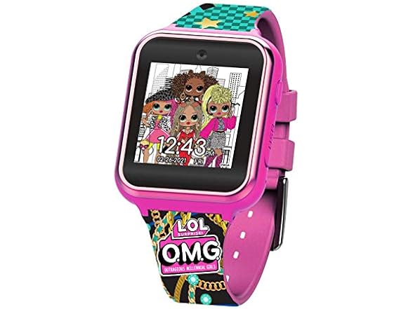 Accutime Kids LOL Surprise Pink Educational Watch