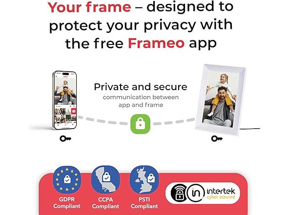 Smart WiFi Digital Photo Frame | 10.1in