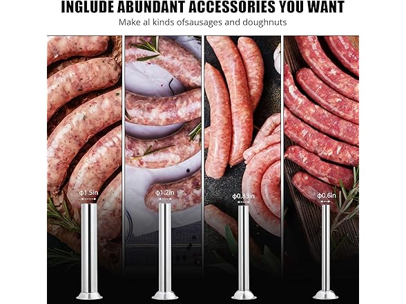 GarveeTech Stainless Steel Sausage Maker -5 L