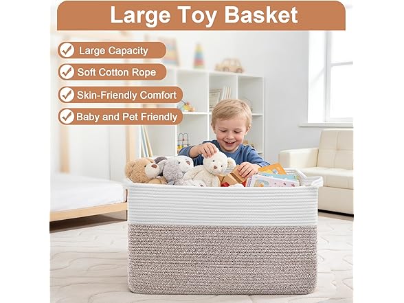 ClenClever 75L Extra Large Laundry Hamper