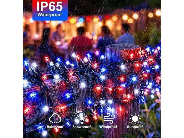 Forlivese 2 Pack 100 LED Halloween Lights