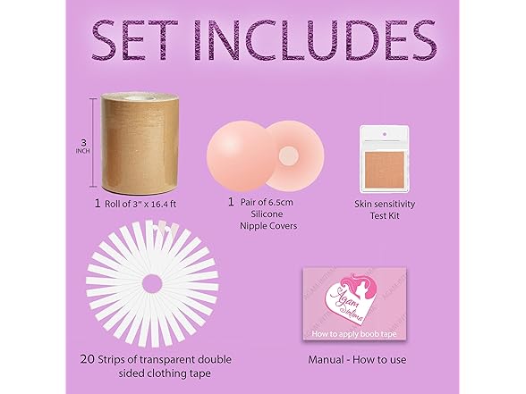 Agam-Intima Boob Tape  A-G Cup