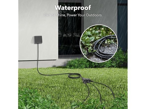 BN-LINK 2-Pack Outdoor Extension Cord