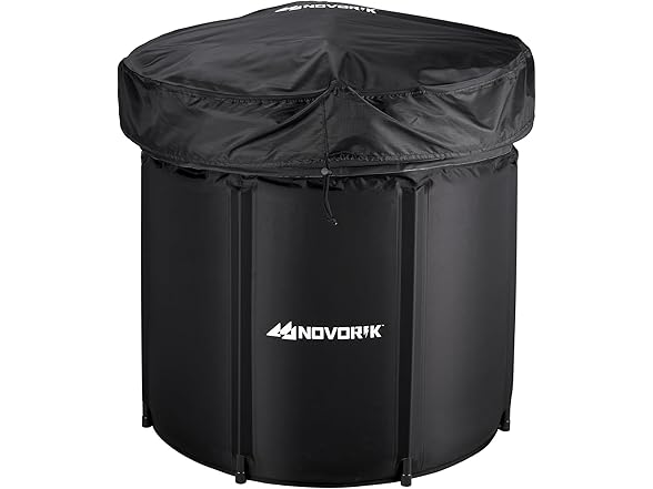 novorik Cold Plunge Tub with Cloud Cover