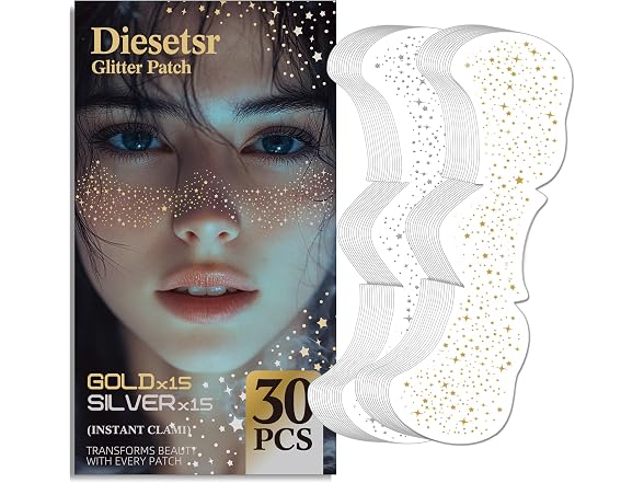 Diesetsr Glitter Freckles Face Tattoo