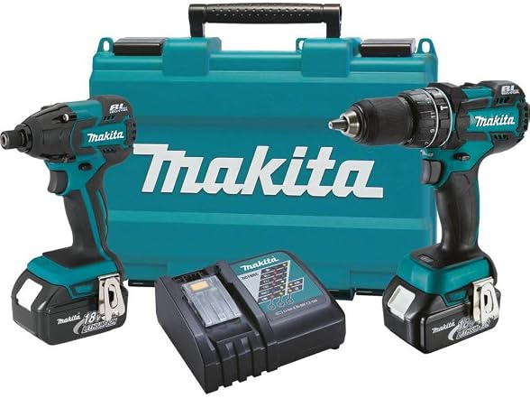Makita XT248M 18V LXT Combo Kit