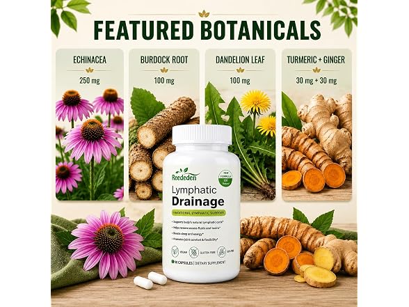 Reededen Lymphatic Drainage Supplement