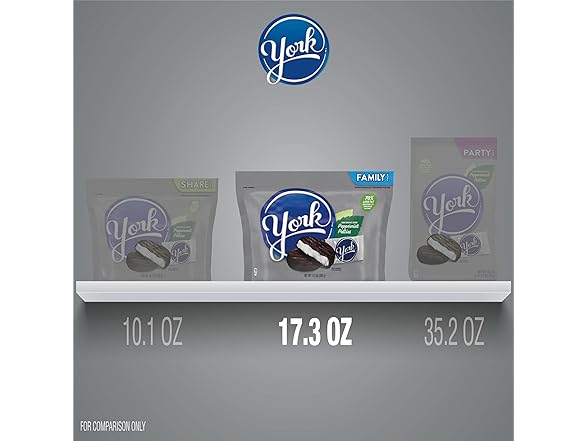 York Dark Choc Peppermint Patties 17.3oz