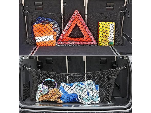 Geweeco Car Rear Cargo Net, Universal