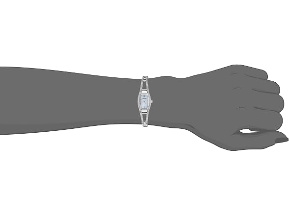 Armitron Unisex 29mm Genuine Crystal Bangle Watch