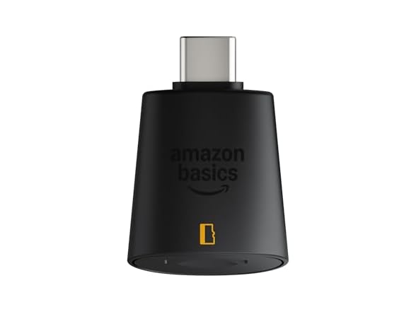 Amazon Basics Micro SD Card Reader USB-C