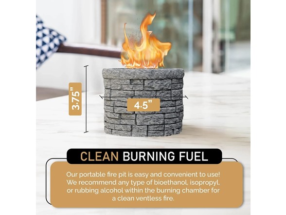 Concrete Tabletop S'mores Maker