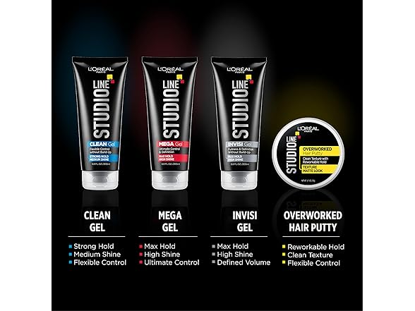 L'Oreal Paris Studio Line INVISI Gel, Strong Hold 6.80 oz