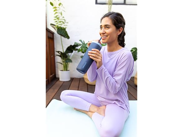 LifeStraw Go Series Insulated Water Filter Tumbler, 18 oz