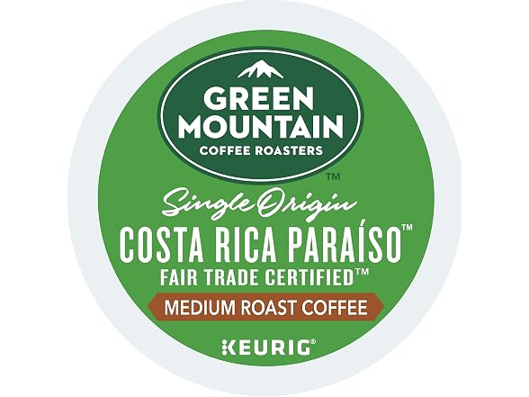 24ct Green Mountain Coffee K-Cup Pods Costa Rica