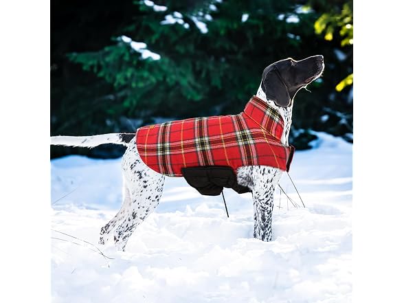 Kuoser Waterproof Dog Coat,Reversible Dog Jac