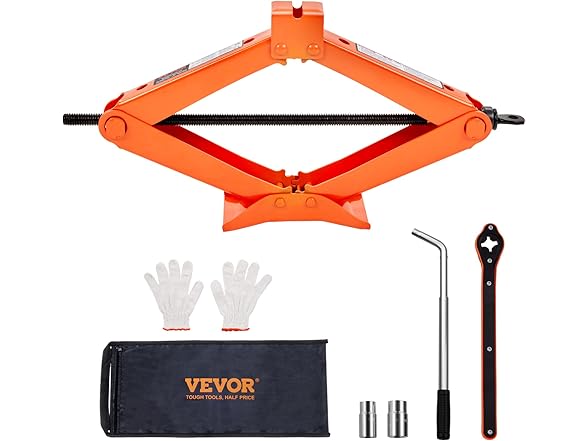 VEVOR Scissor Jack, 2.5 Ton