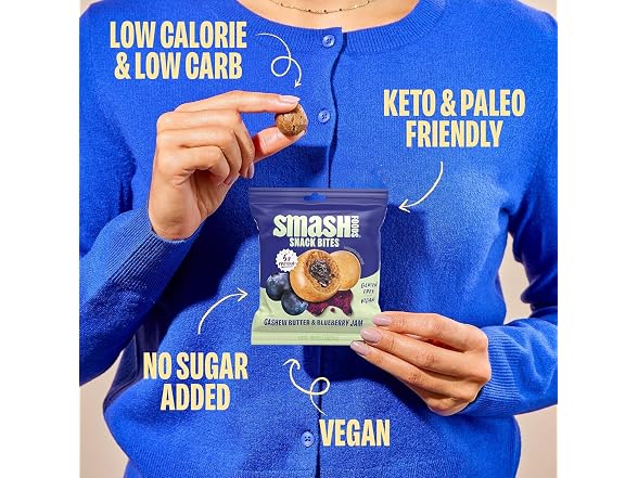 Smash Foods Variety Snack Bites to Go - Gluten