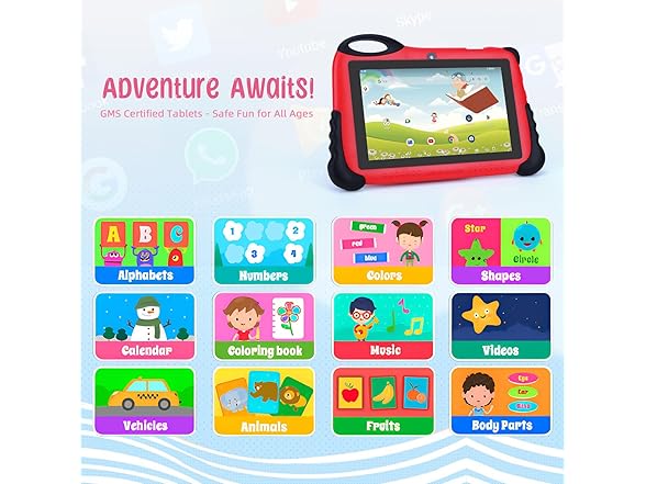 C idea 7" Kids Android Tablet