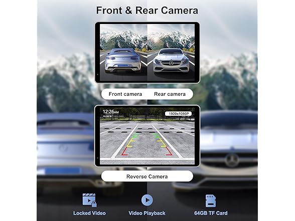 7" Portable Apple Carplay Screen
