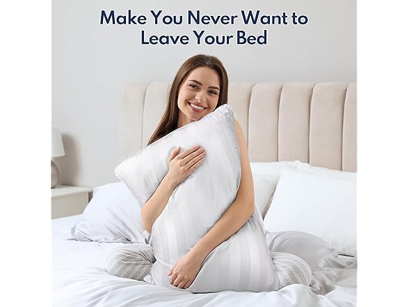 DIORIS Luxury Bed Pillows for Sleeping