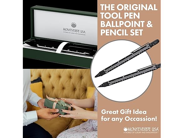 Monteverde One Touch Tool Set Ballpoint Pen Stylus and Tool