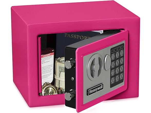 Honeywell Bolt Down Small Safe Box with Digital Lock