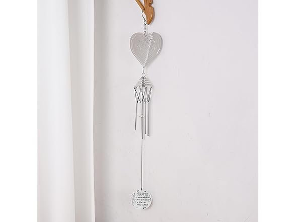 Best Friend Wind Chime with a Heart