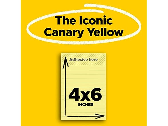 Post-it Super Sticky Lined Notes, 3 Sticky Note Pads