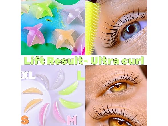 Lash Lift Shields Crystal Eyelash