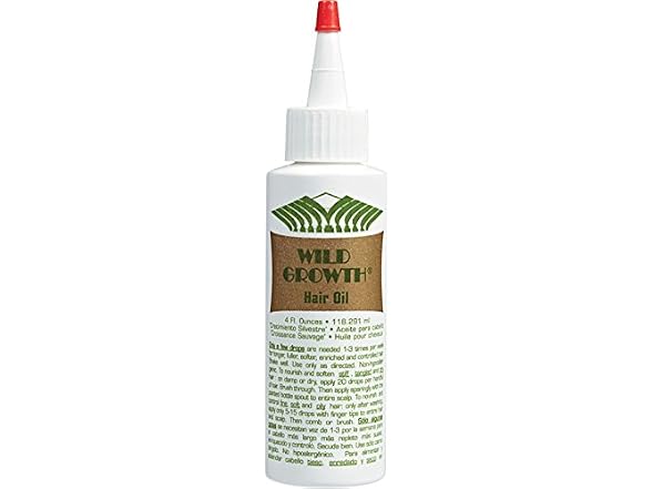 Wild Growth Hair Oil 4 Oz
