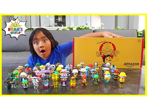 Ryan’s World Road Trip 53 pc Complete Figure Set