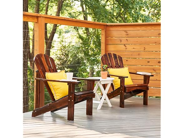 Shine Company Rockport Wooden Adirondack Chair