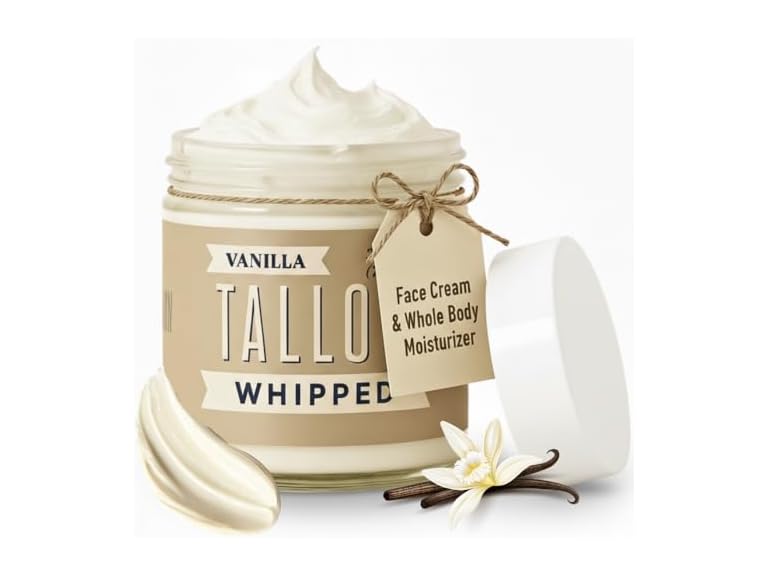 Lady May Whipped Tallow Face Cream Vanilla 9oz