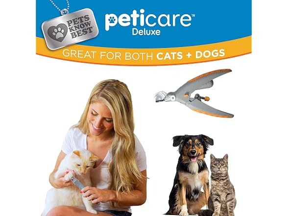 PetiCare Illuminated Dog & Cat Nail Clipper W