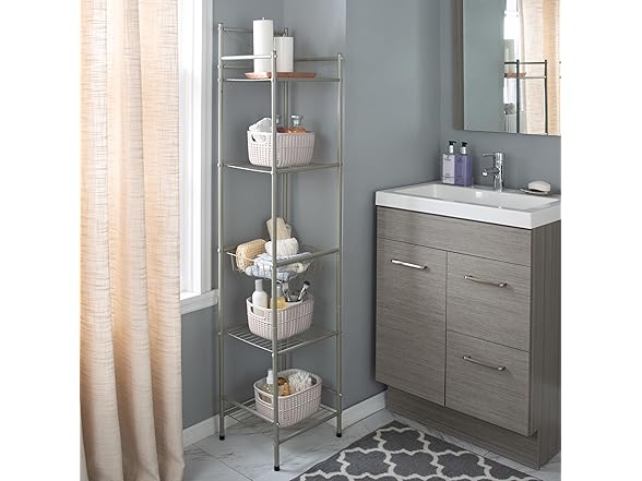 Simplify 2 Tone Sailor Knot Plastic Storage Tote