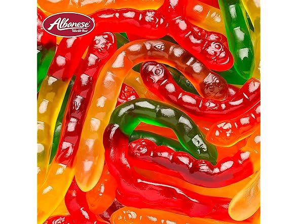 Albanese Candy, Large Assorted Fruit Gum