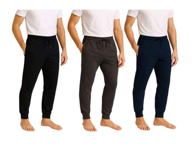 3PK Mens Lounge Joggers w/ Pockets
