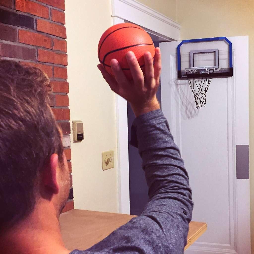 Franklin Sports Over the Door Mini-Basketball Hoop - Gallery 7