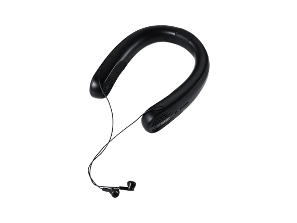 Neckfan with Earbuds