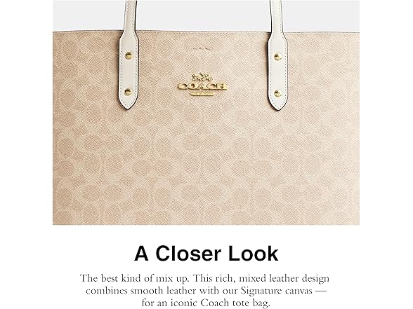 Coach Town Tote