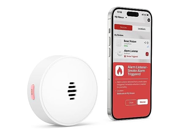X-Sense Smoke/CO Alarm Listener