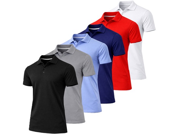 Black - Red - Grey - Navy - White - Light Blue
