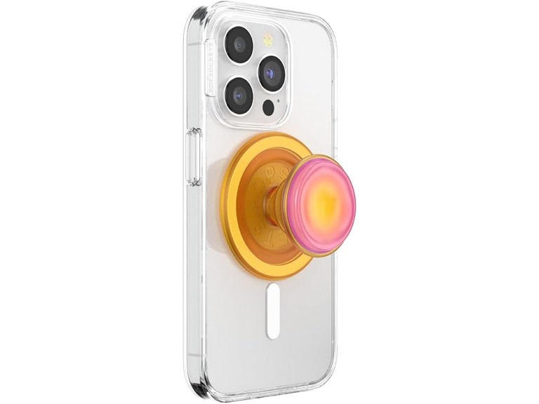 PopSockets Round Phone Grip Compatible with MagSafe