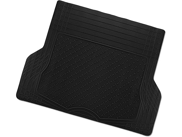 Zone Tech FM0006 Heavy Duty Cargo Trunk Floor Mat Black