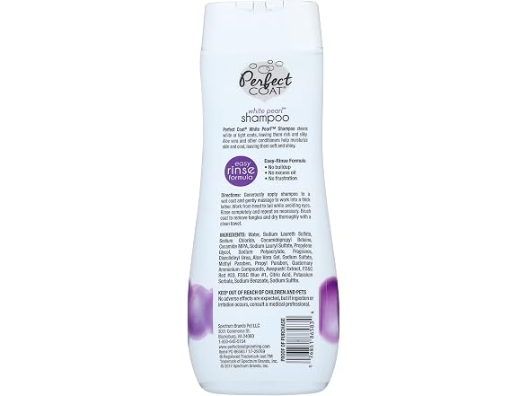 Perfect Coat White Pearl Shampoo With Shed Control