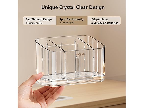 MOPMS 5 Slots Toothbrush Holder