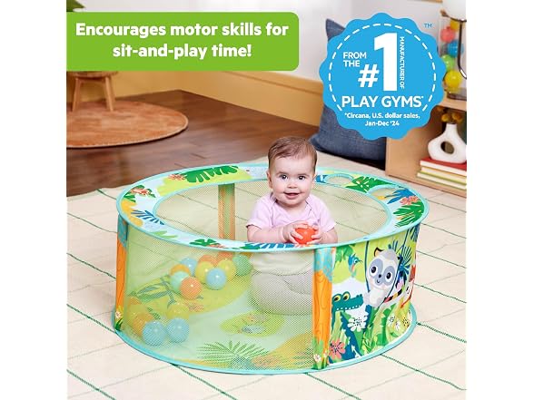 Stow & Go Baby Ball Pit with 20 Balls