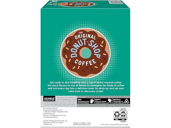 Donut Shop Twix Coffee K Cup Pods 24 Count