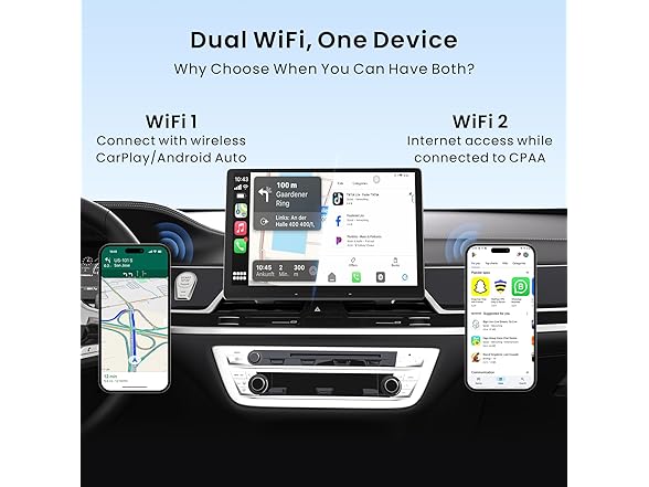 4GB+32GB Wireless CarPlay Adapter